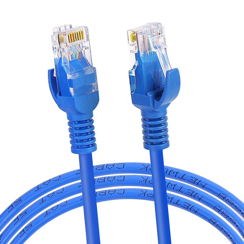 超五类网线成品跳线批发 非屏蔽1米网络线的选购与应用指南